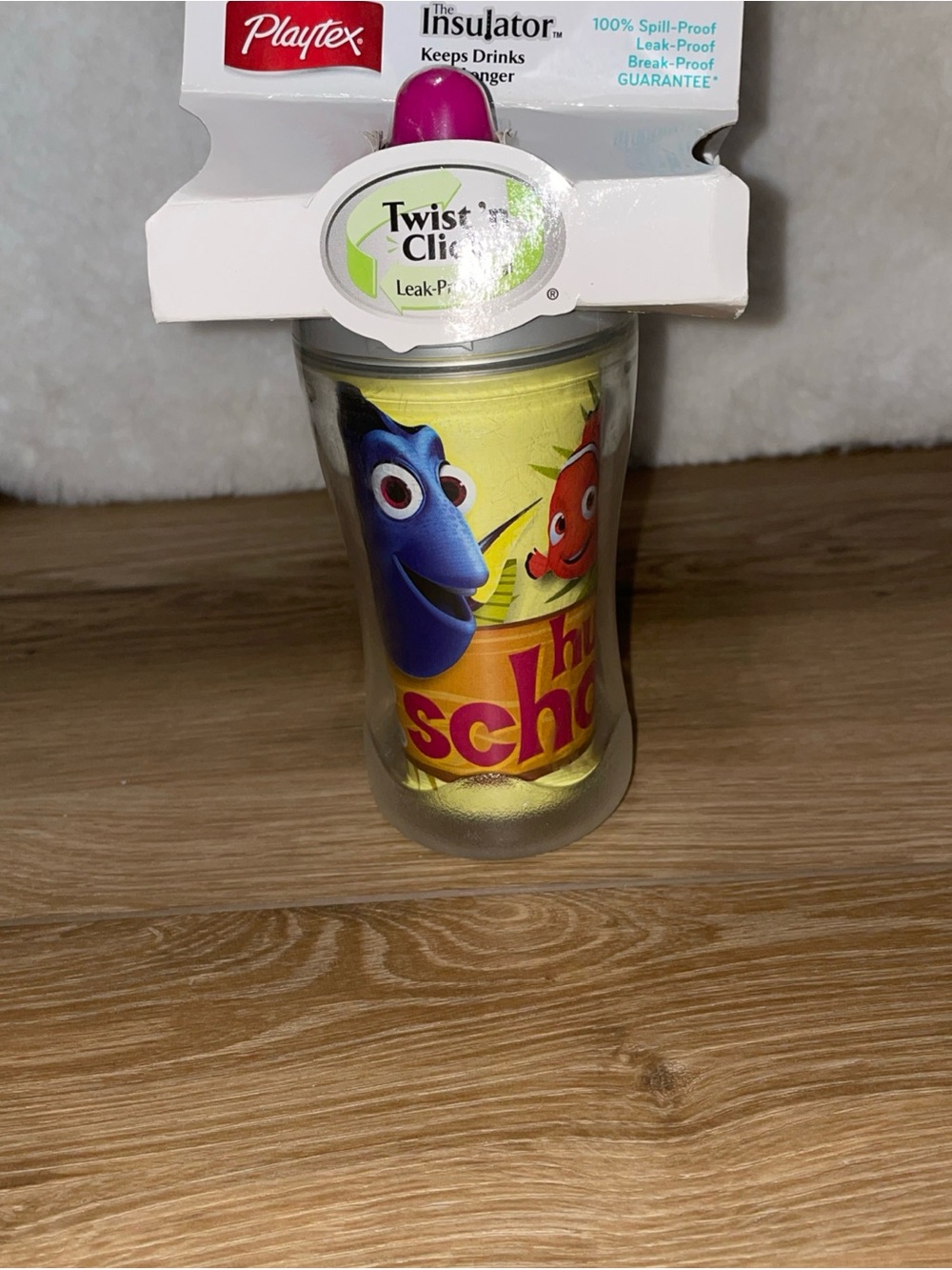 Playtex Disney Nemo Dory Insulated Spout Cup 9oz NOS NEW